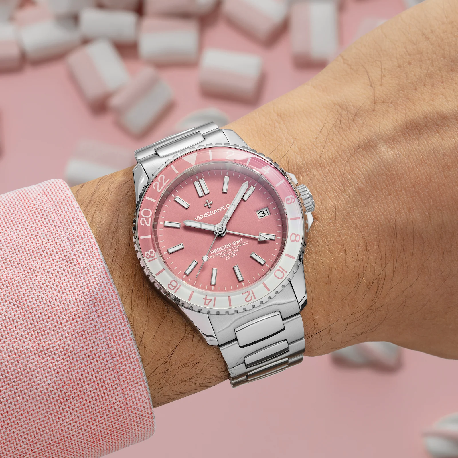 Nereide GMT "Rosa" - 3521506C - Image 4